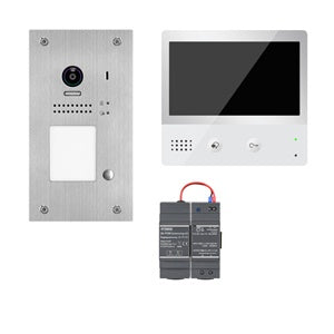Image for INDEXA Video-Türsprechanlagen-Set VT200 Unterputz für Einfamilienhaus 28385 mit WLAN