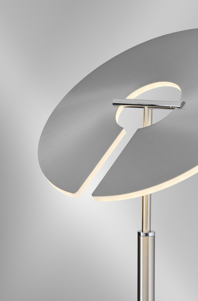 Image for Lupia Licht LED-Stehleuchte CHICAGO Nickel matt, 2852-2-69