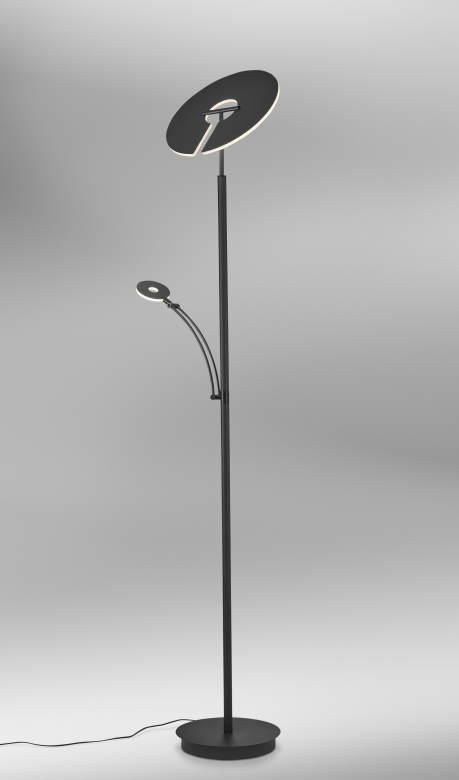 Image for Lupia Licht LED-Stehleuchte CHICAGO schwarz, 2852-2-55