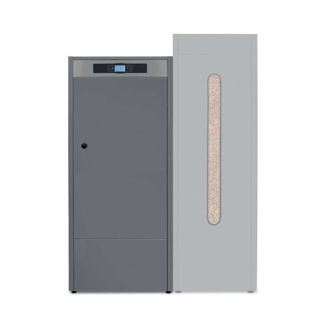 Image for Solarbayer Pelletkessel PLT-12 AC 13 kW Pelletheizung mit App Steuerung