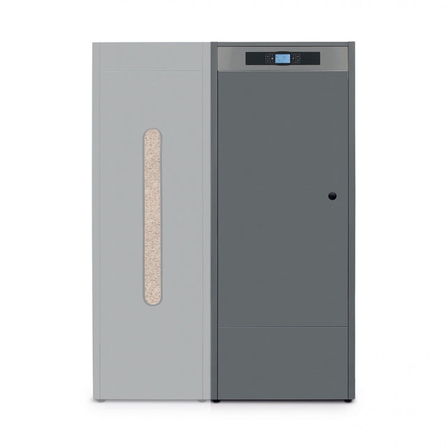 Image for Solarbayer Pelletkessel PLT-18AC Compact 17,6 kW Pelletheizung + Warmwasserboiler