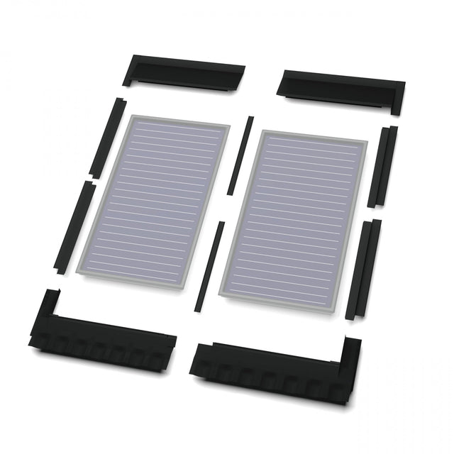 Image for Solarbayer Flair AL Grundbausatz 2 Kollektoren 2,52 / 2,85 vertikal
