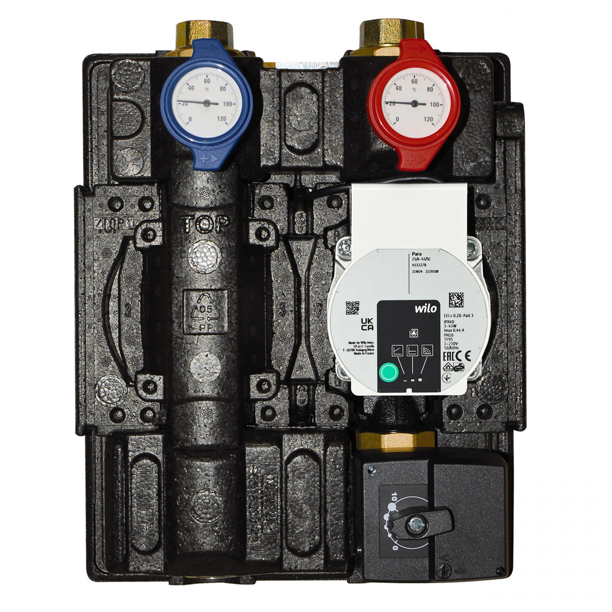 Image for Solarbayer Heizkreisset mit 3-Wege-Mischer HE Pumpe: Wilo PARA 25/6 SC