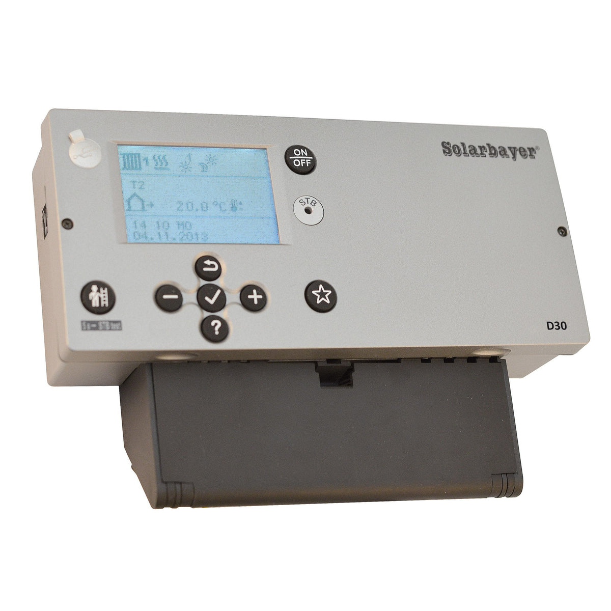 Image for Solarbayer Heizungsregler D30 witterungsgeführt mit digitalem Display