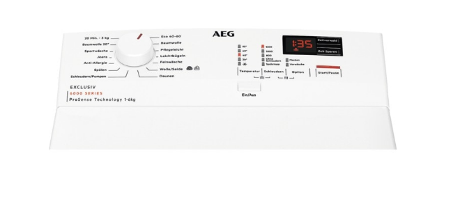 Image for AEG Waschmaschine Toplader LTR6E41269
