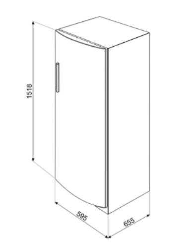 Image for SMEG Stand-Gefrierschrank 220l NoFrost weiß, CV275NE