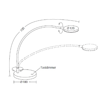 Image for Holtkötter Tischleuchte  FLEX T