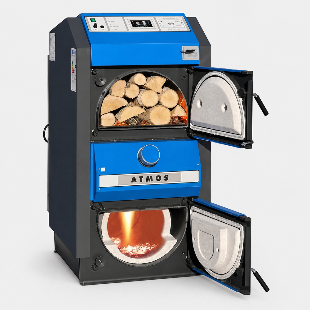 Image for Holzvergaserkessel Atmos DC30GSE 29,8 kW mit automatischer Zündung