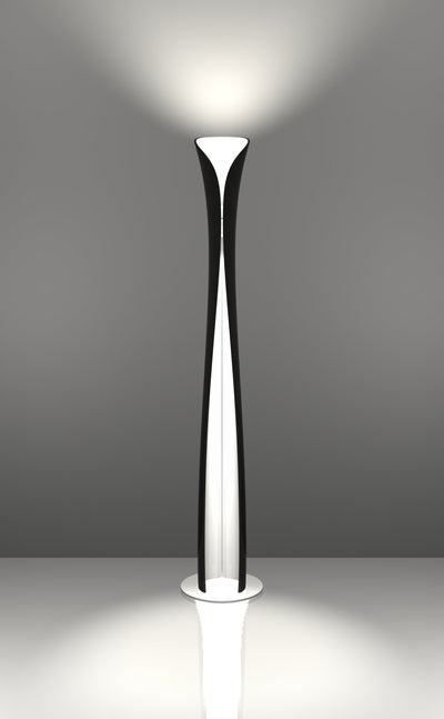 Image for Artemide Cadmo LED Stehleuchte Schwarz/Weiß 2700K