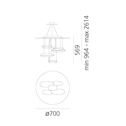 Image for Artemide Pendlleuchte Mercury Mini LED --Aktionspreis--