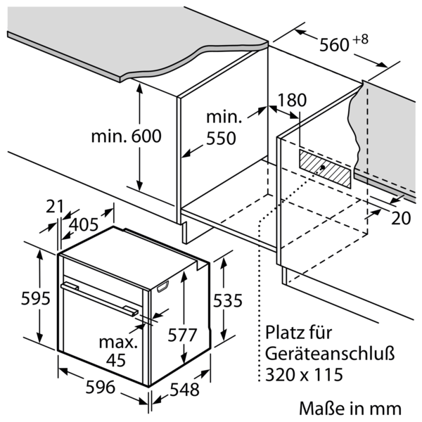 Image for Neff Einbau-Dampfbackofen B45FS26N0K