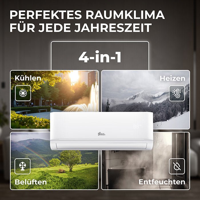 Image for Kältebringer® Multisplit Klimaanlage Duo - 18.000 BTU (5,3kW) - 2 Innengeräte
