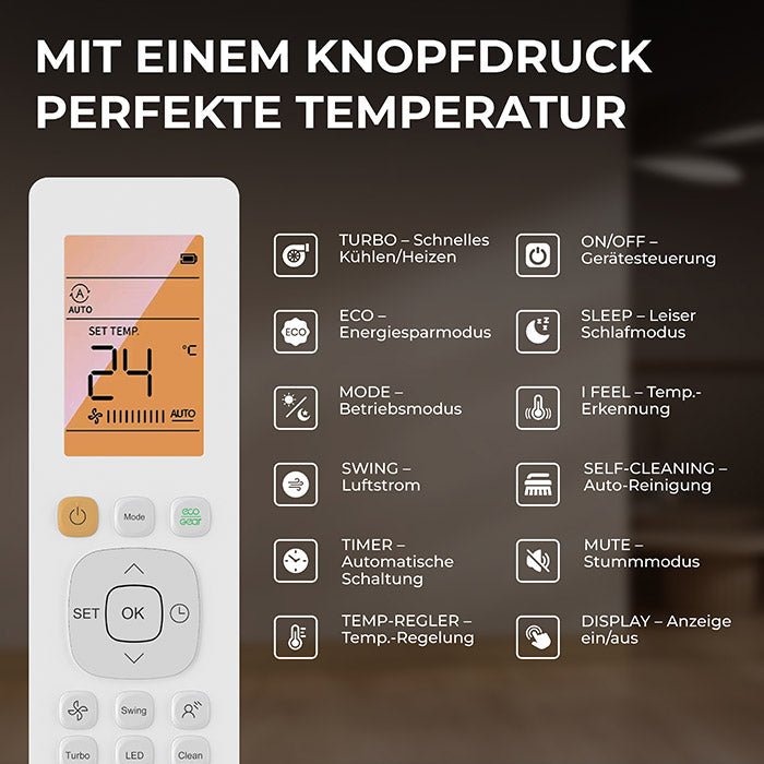 Image for Kältebringer® Multisplit Klimaanlage Trio - 27.000 BTU (7,9kW) - 3 Innengeräte