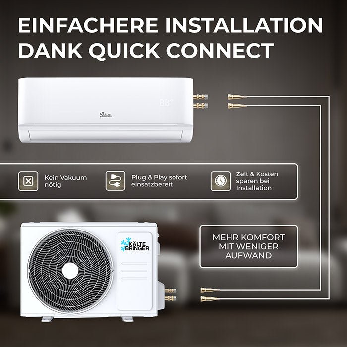 Image for Kältebringer® Split Klimaanlage Quick Connect 18.000 BTU (5,3kW) Komplettset