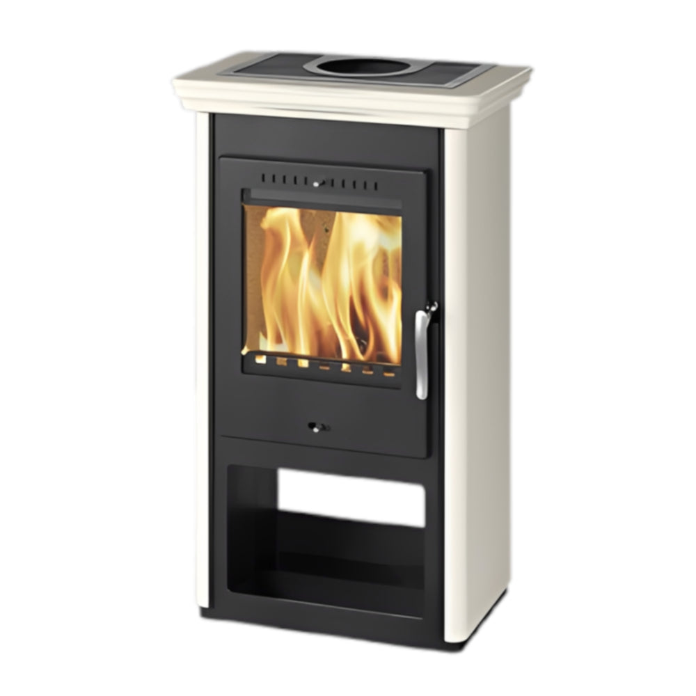 Image for Thorma Kaminofen | Borgholm Smalt | 7 kW | Weiß