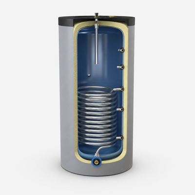 Image for Defro DBO 200 Wärmespeicher mit 1,9 m² Wärmetauscher – 200 Liter