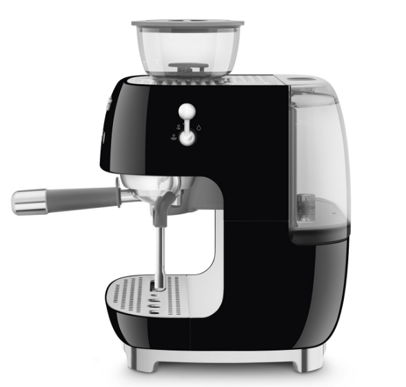 Image for SMEG Siebträger-Espressomaschine Retro EGF03BLEU schwarz