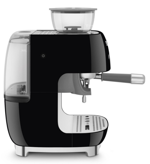 Image for SMEG Siebträger-Espressomaschine Retro EGF03BLEU schwarz