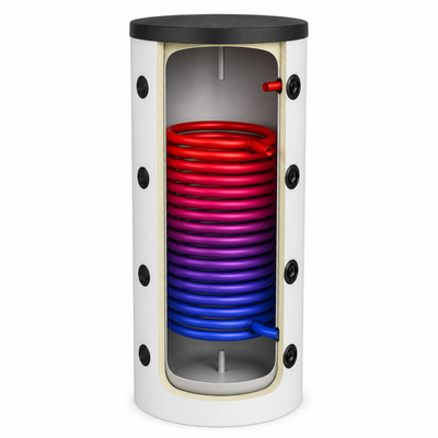 Image for Pufferspeicher Schönberg EPSR 400 396 Liter mit Wärmetauscher