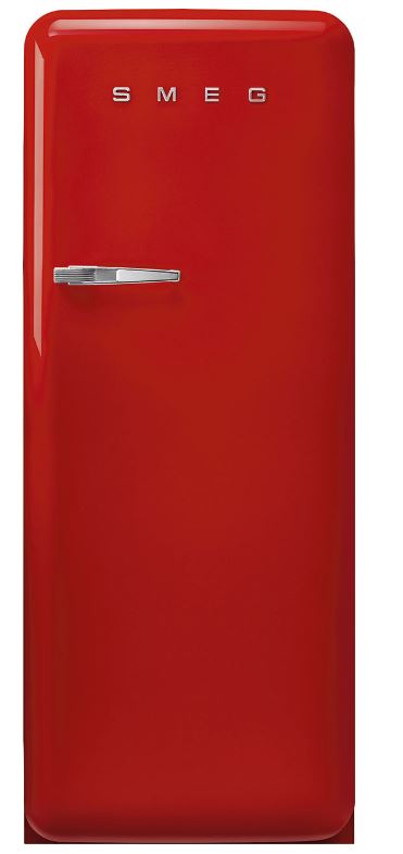 Image for SMEG 50's Retro-Stand-Kühlschrank, rot, FAB28RRD5