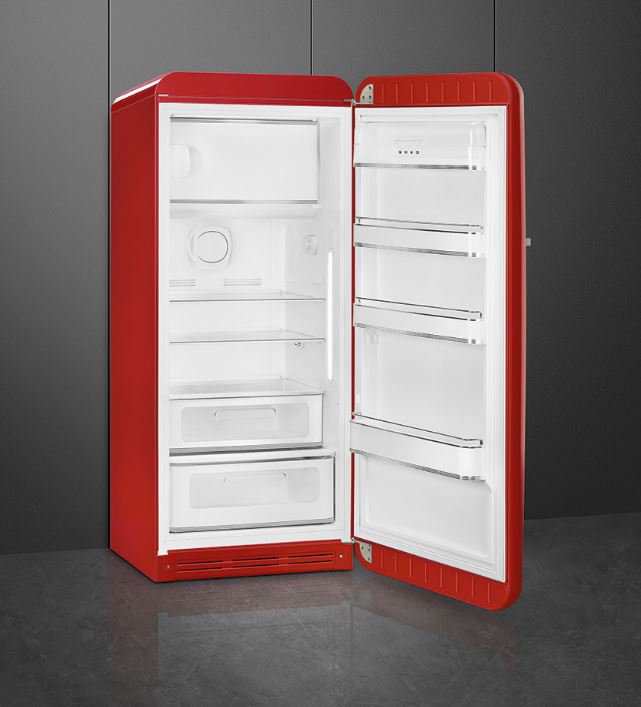 Image for SMEG 50's Retro-Stand-Kühlschrank, rot, FAB28RRD5