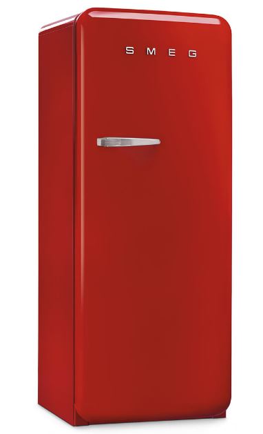 Image for SMEG 50's Retro-Stand-Kühlschrank, rot, FAB28RRD5