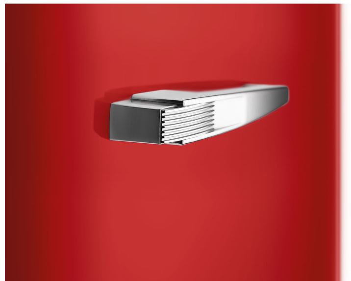 Image for SMEG 50's Retro-Stand-Kühlschrank, rot, FAB28RRD5