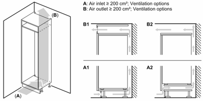 Image for Neff KMKL88GF1 Einbau-Kühlschrank (KI2222FE0+KSGG0MZ0)