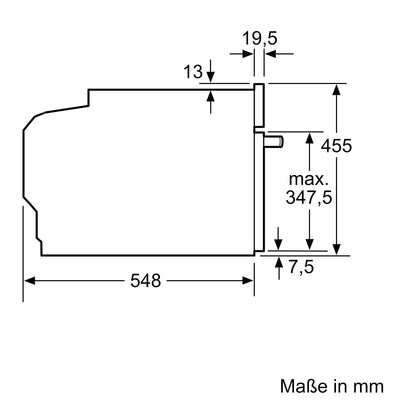 Image for Siemens Einbau-Backofen mit Mikrowelle  45cm hoch iQ700, CM776GMB1F