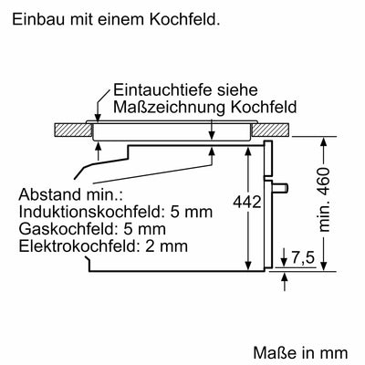 Image for Siemens Einbau-Backofen mit Mikrowelle  45cm hoch iQ700, CM776GMB1F