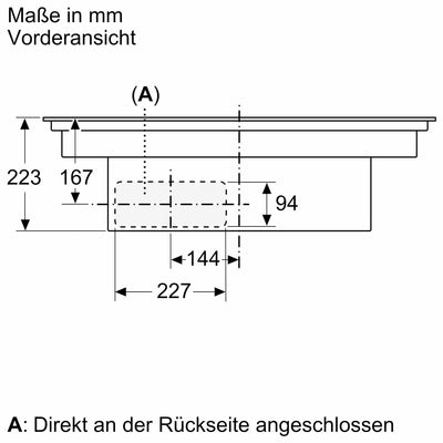 Image for Neff Induktions-Kochfeld-Set autark 80cm mit Abzug IKTPLE682F (V68TTX4L0 + Z943SE0)