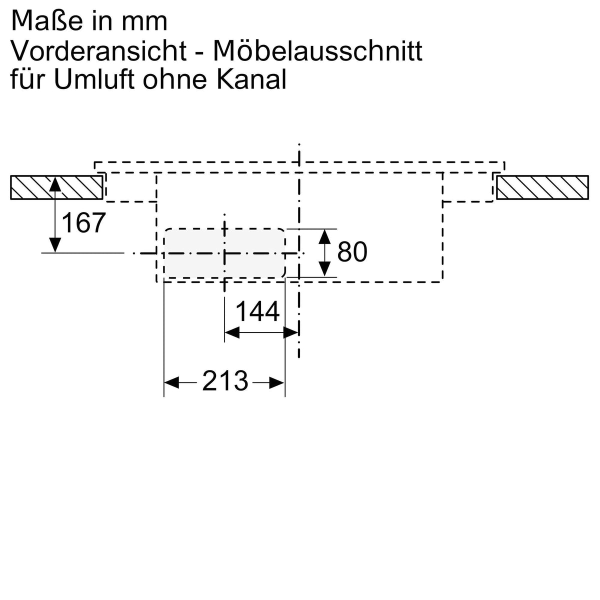 Image for Neff Induktions-Kochfeld-Set autark 80cm mit Abzug IKTPLE682F (V68TTX4L0 + Z943SE0)