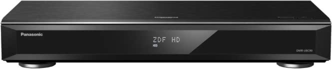 Image for Panasonic DMR-UBC90EGK sw UHD Blu-ray    Recorder,Triple HD DVB-T2/C,2TB,WLAN