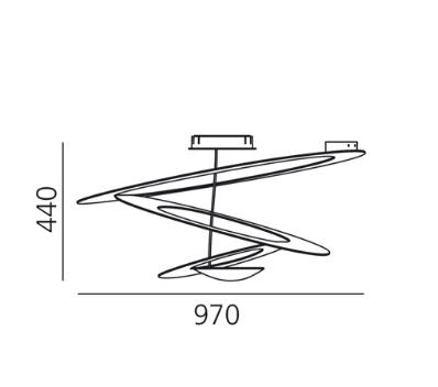 Image for Artemide Pirce Deckenleuchte LED Dimmbar 2700K Weiß