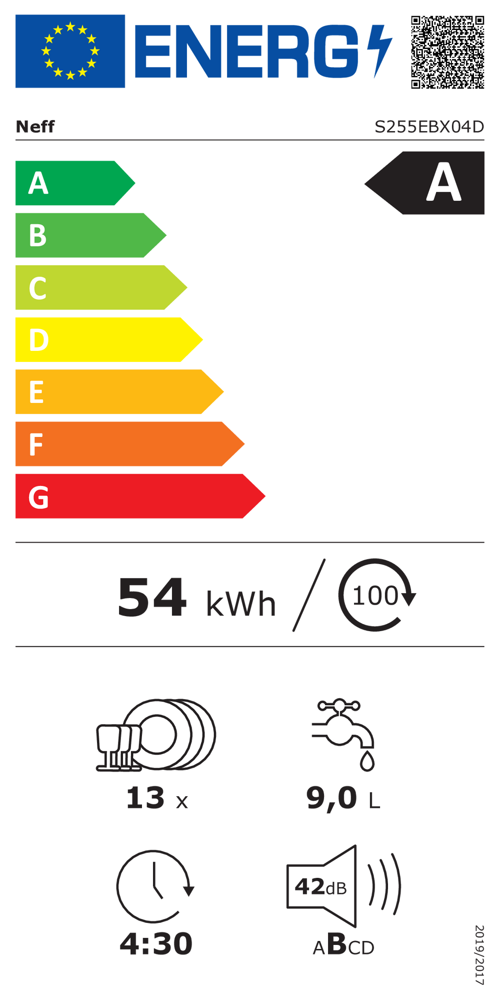 Image for Neff vollintegrierbares Geschirrspüler-Set GXLEA20 (S255EBX04D + Z780BI11)
