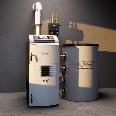 Image for Holzvergaserkessel Attack SLX 35 Lambda Touch 35 kW