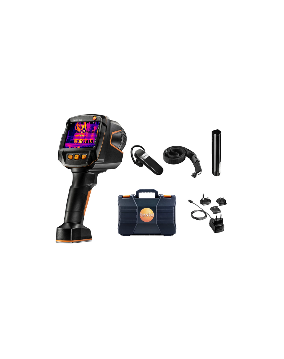 Image for testo 883-1 Wärmebildkamera (320 x 240 Pixel) mit 30° Objektiv und Zubehör
