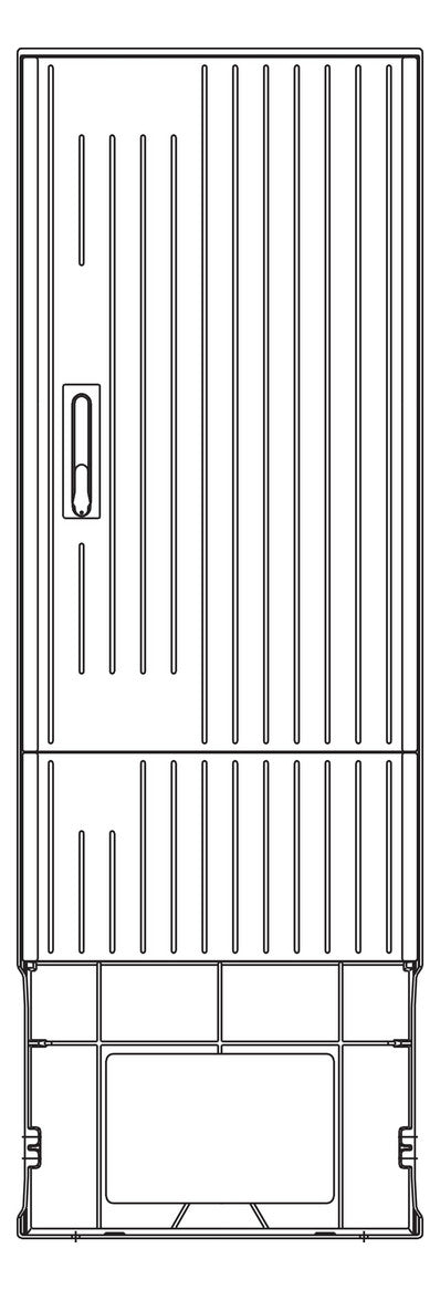 Image for EM Verteilersäule A320 KT 10037055       ES, Montageplatte     583x1710x277,5 mm