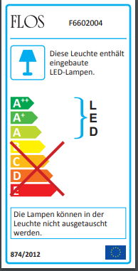 Image for Flos Taccia LED Tischleuchte