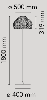 Image for Flos Tatou Stehleuchte weiß