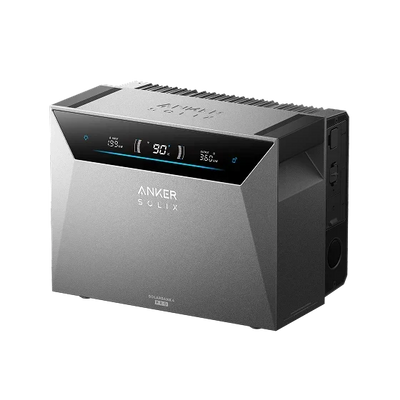 Image for Balkonkraftwerk PLATIN+ 1840/800W mit Anker Solix 4 Solarbank E5000 Pro Speichersystem