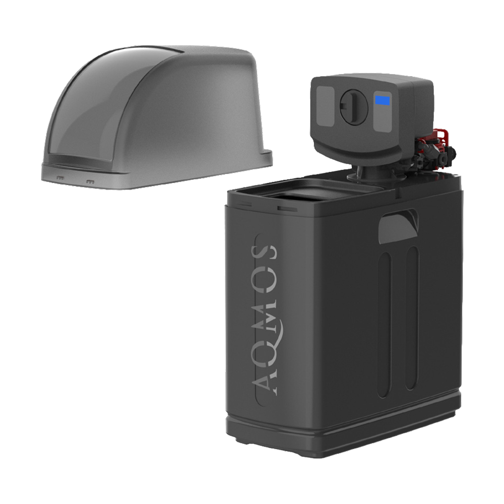 Image for Wasserenthärtungsanlage AQMOS R2D2-72 Black Edition 2-7 Personen
