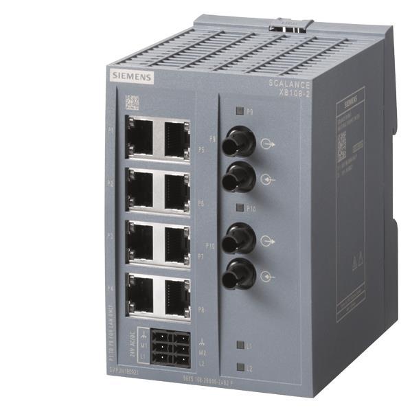 Image for Siemens SCALANCE      6GK5108-2BB00-2AB2 XB108-2 unmanaged Switch 8x 10/100 Mbits