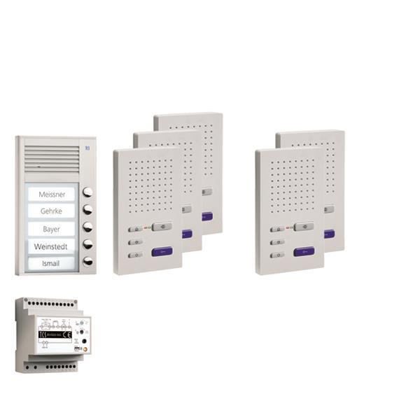 Image for TCS pre:pack5 hörerlosen    PPAF05-EN/02 Freisprechen Aufputz