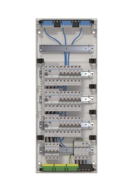 Image for Hager Kleinv.volta APV 5x12PLE   VA60BV2 IP30 best.u.verdrah.3 FI-Kreise Übersp