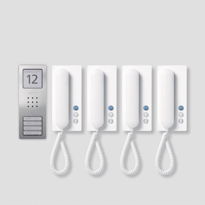 Image for Siedle Audio-Set Siedle SET CA 812-4 E/W Compact Edelstahl gebürstet