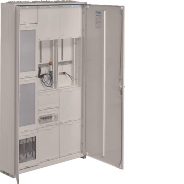 Image for Hager Wandler-u.Messschrank bis  FP93W6N 200A IP44 SKII 1400x800x205 TAB NS Nord