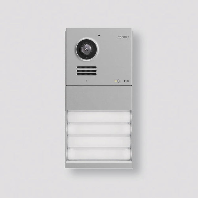 Image for Siedle Door Video-Türstation      IQDM-0 Mattchrom m.4/6Ruftasten Aufputzmontage