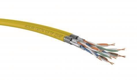 Image for ACOME ACOLAN 1500 SF-S Cat7 LSOH gelb    2x4x2xAWG22/1 S/FTP Duplex FRNC 500m Dca
