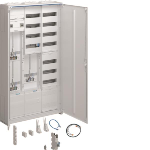 Image for Hager Komplettschrank univ.Z  ZB533M28CT 2ZP 1SG APZ VT7 f.WP H=1400mm 3-f.ESA,